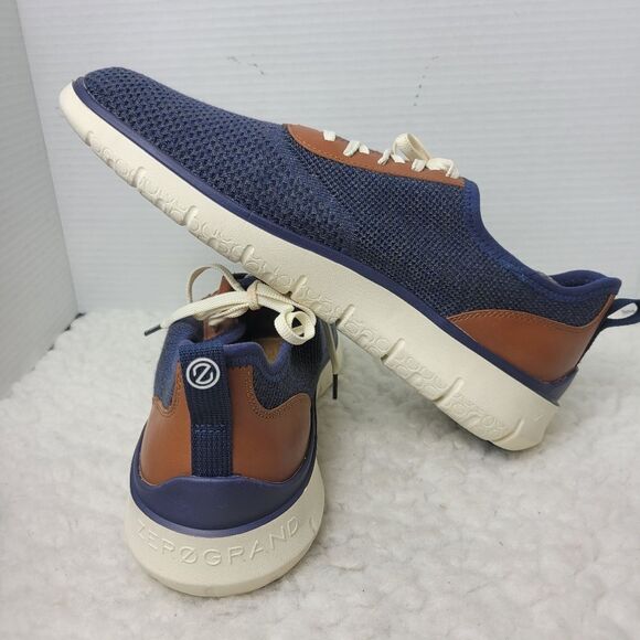 Cole Haan Zerogrand Generation Mens Size 11.5 Stitchlite Sneaker Marine Blue - Picture 6 of 10